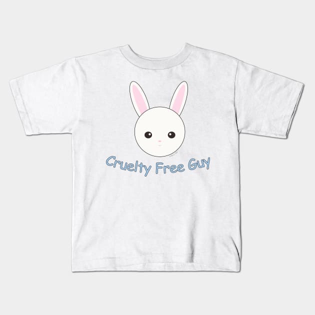 Cruelty Free Guy Kids T-Shirt by Danielle